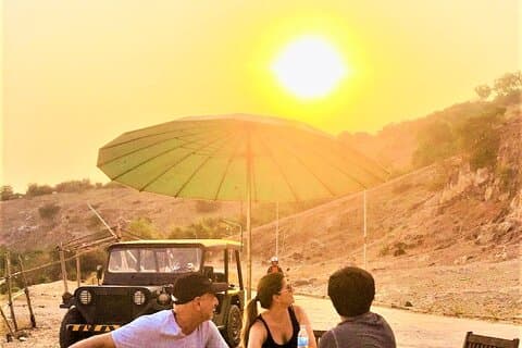 Excursion en jeep au coucher du soleil dans la campagne de Siem Reap - Demi-journée
