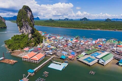 James Bond Island-dagtour met kajakervaring per speedboot vanuit Phuket
