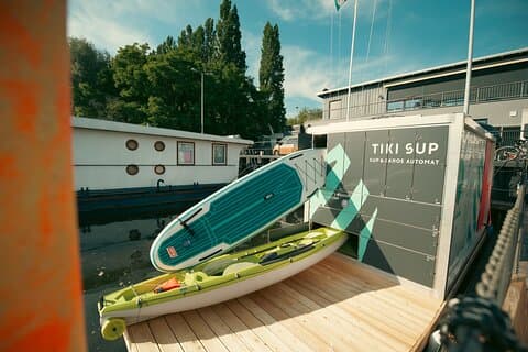Stand-Up Paddling uthyrning i Berlin Rummelsburg