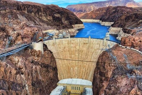 Diga di Hoover per piccoli gruppi: tour dall'alto, in cima e sotto