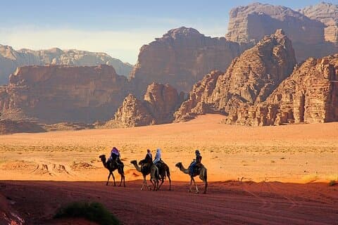 Wadi rum fuldmåne Trekking Experience