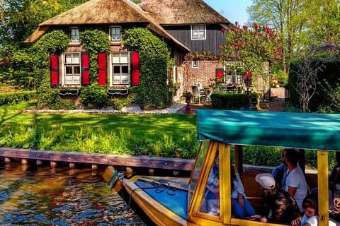 Det beste av Nederlandsk landskap : Giethoorn, Vindmøller, Hemmelige landsbyer