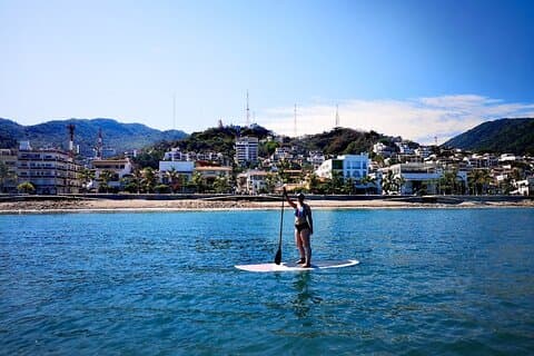 Stand Up Paddle Boarding Adventure i Puerto Vallarta