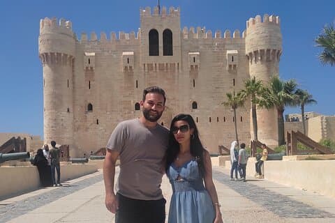 Private Tagestour durch das historische Alexandria von Kairo aus