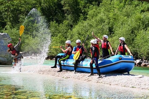Soča rafting Classic A+ pakke
