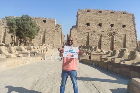 Private Tour nach Luxor von Kairo mit dem Flugzeug in Ägypten