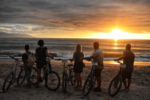 Tour à vélo Tequila et Tacos au coucher du soleil