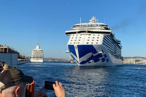 Istanbul bytur fra cruiseskipsterminalen Galataport.