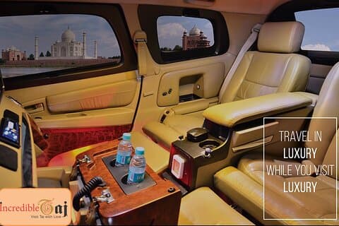 Van Delhi: luxe Taj Mahal-dagtour door Audi / BMW / Mercedes