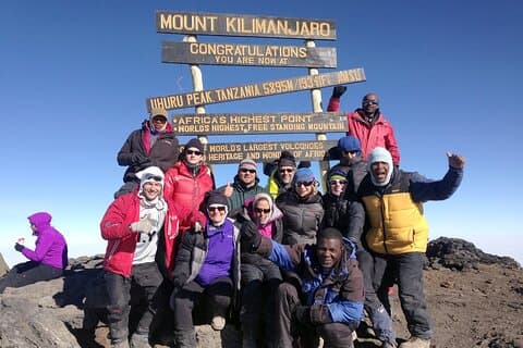 6 Tage: Wandern auf dem Kilimandscharo über die Machame Route