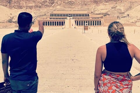 Excursão de 8 noites e 9 dias no Egito com passeio de camelo em balão de ar quente