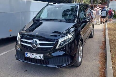 Zadar Airport and Novalja 8 Person Transfer
