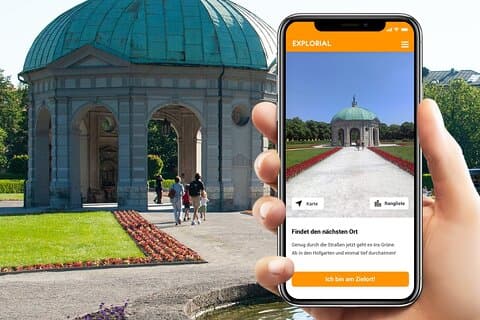 Excursão autoguiada pela caça ao tesouro e pontos turísticos de Munique