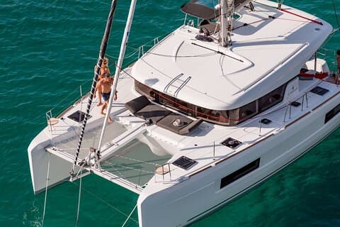 Barcos privados de luxo - Catamarã de 40 pés