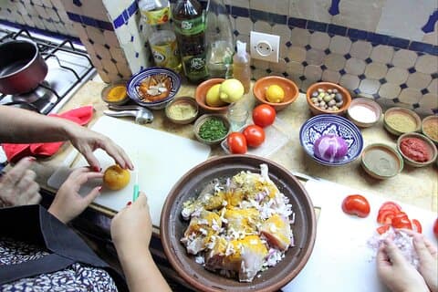 Marokkansk køkken Fez Cooking Class