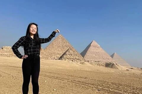 Pyramids ,Egyptian Museum And Coptic Cairo day Tour From Cairo