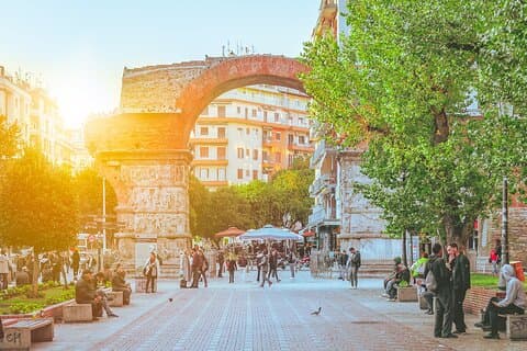 Privé stadswandeling van een halve dag in Thessaloniki