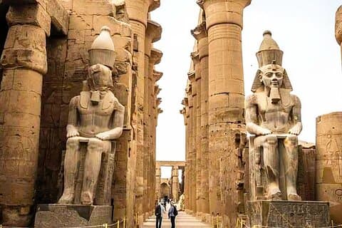 Luxor 1-daagse tour met de bus vanuit Hurghada