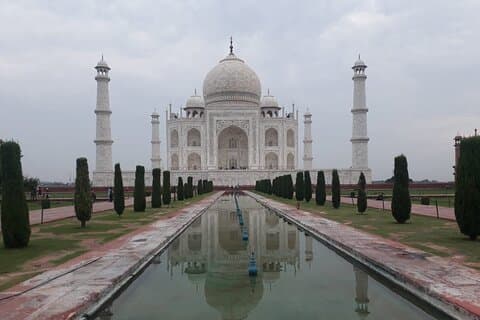 Voiture privée et chauffeur le même jour - Visite du Taj Mahal au départ de Delhi