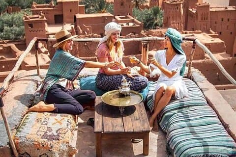 Heldags guidet tur Ouarzazate og Ait Benhaddou fra Marrakech