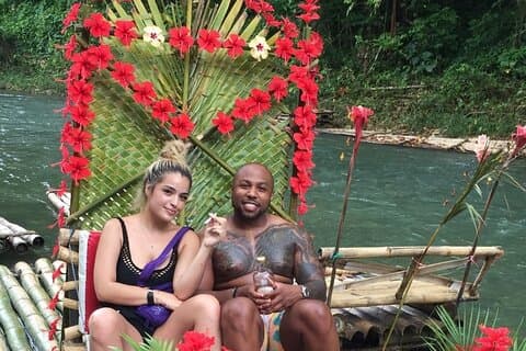 Bamboo River Rafting Kalkstensfotmassage i Montego Bay Ja.