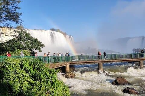 Promenade privée pour les chutes d'Iguaçu