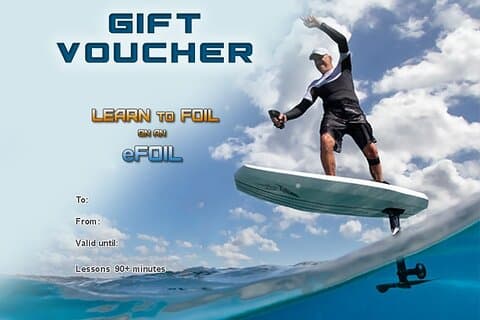 Gift Voucher - Aprenda a Hydrofoil, em um eFoil