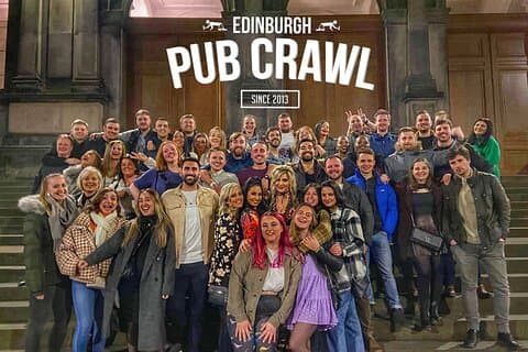 The Original Edinburgh Pub Crawl : 7 bars !