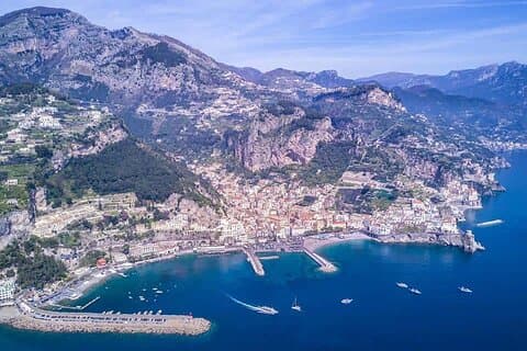 Positano-Amalfi på vägen