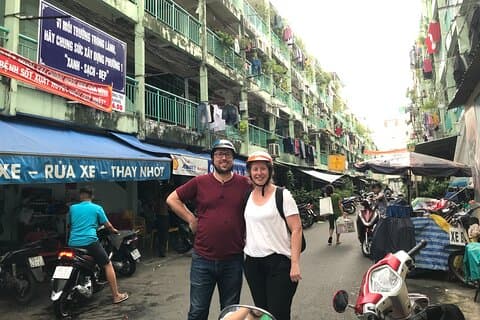 Saigon Slum tour e Saigon Chillspots in moto / Aodai rider