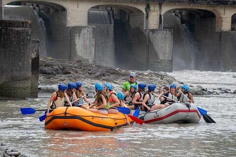 Excursion d'une journée en rafting à Kutaisi