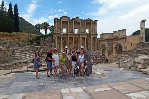 Para cruceros: visita a Éfeso y la casa de María desde el puerto de Kusadasi