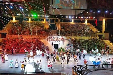 Xcaret Park! Nachtshow, Underground River & Transport