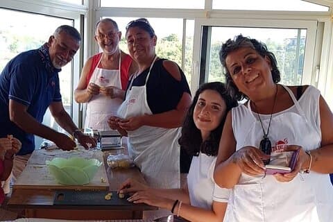 4-rätters Palermitansk middag i stuga med trädgård