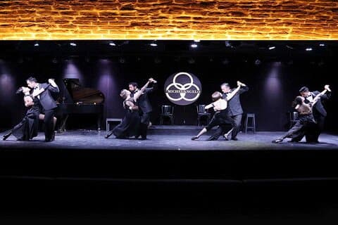 Michelangelo Tango Show Ticket ohne Anstehen mit optionalem Abendessen in Buenos Aires