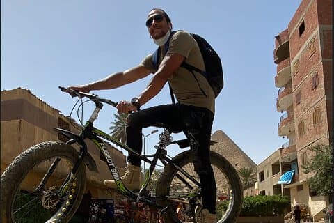 Privat cykeltur i Pyramids Valley