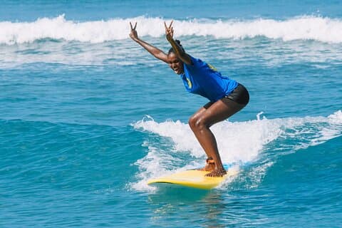 Privater Surfunterricht in Guadeloupe
