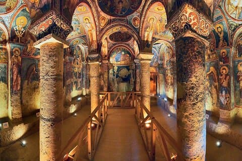 Cappadocia historisk tur inklusive (måltid + billet + guide)
