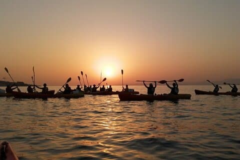 Äventyr Dalmatien - Solnedgång havskajakpaddling & snorkling Dubrovnik