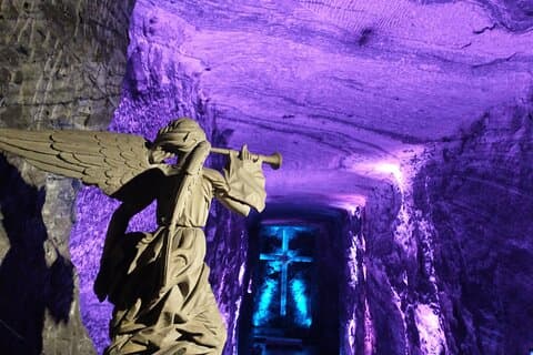 Privat tur til saltkatedralen i Zipaquirá