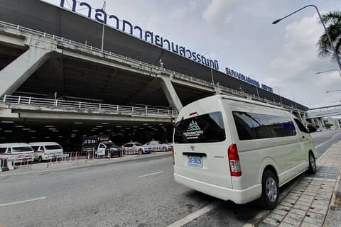 Hotell till Bangkoks flygplats privat transfer
