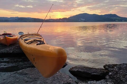 Kayaking in Aksdal