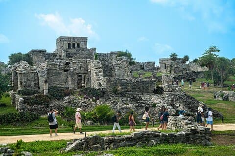 Ruines de Tulum et Coba avec baignade en cénote au départ de Playa del Carmen
