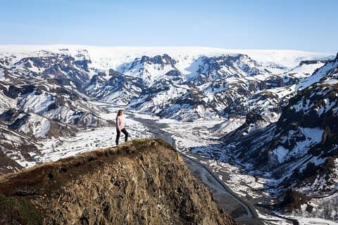 Tour privato di Thorsmörk in 4x4 con pacchetto fotografico professionale