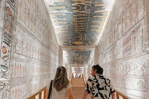 Luxor private geführte Tagestour mit dem Flugzeug von Sharm El Sheikh