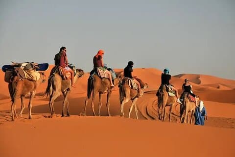 3 days desert tour from Marrakech to Merzouga Dunes & camel Trek