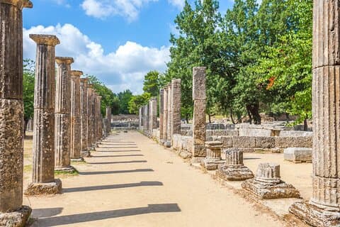 Privétour van een hele dag naar Olympia vanuit Athene in het Spaans of Engels