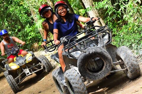 Cenote, Zipline & ATV Shared Combo 3x1 von Playa del Carmen & Cancun