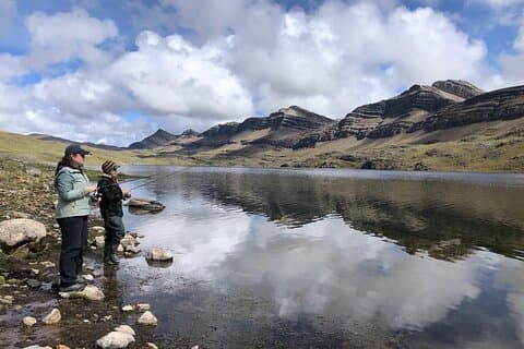 4 Tage 3 Nächte Forellenfliegenfischen in den Anden von Peru