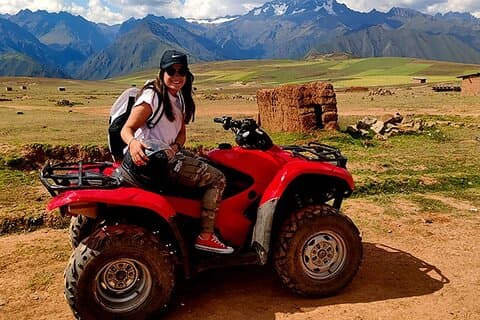 Moray Saltmines ATV (Cuatrimotos) e zipline mezza giornata